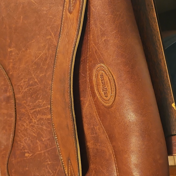 J.W. Hulme Co Leather Laptop Portfolio Case Brown Vintage  J W Hulme Vintage Brown Brief Case